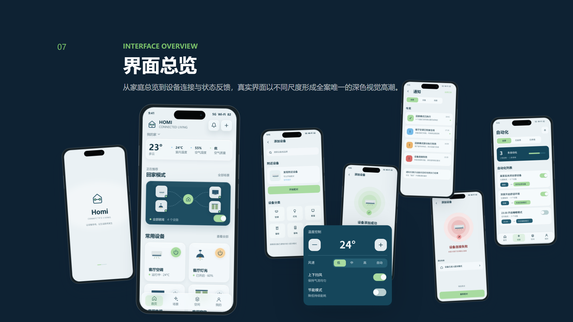 Homi 核心界面总览