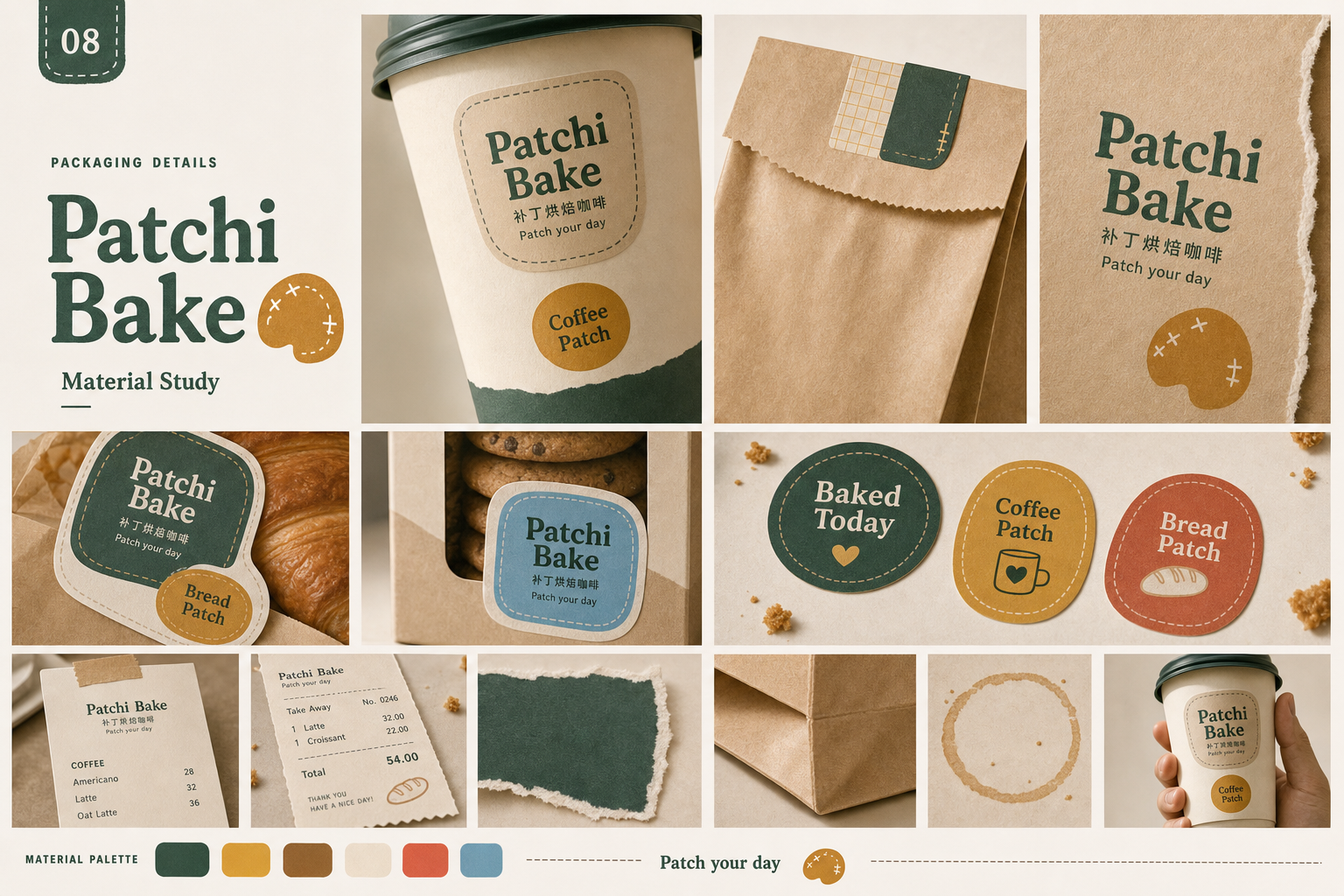 Patchi Bake packaging details