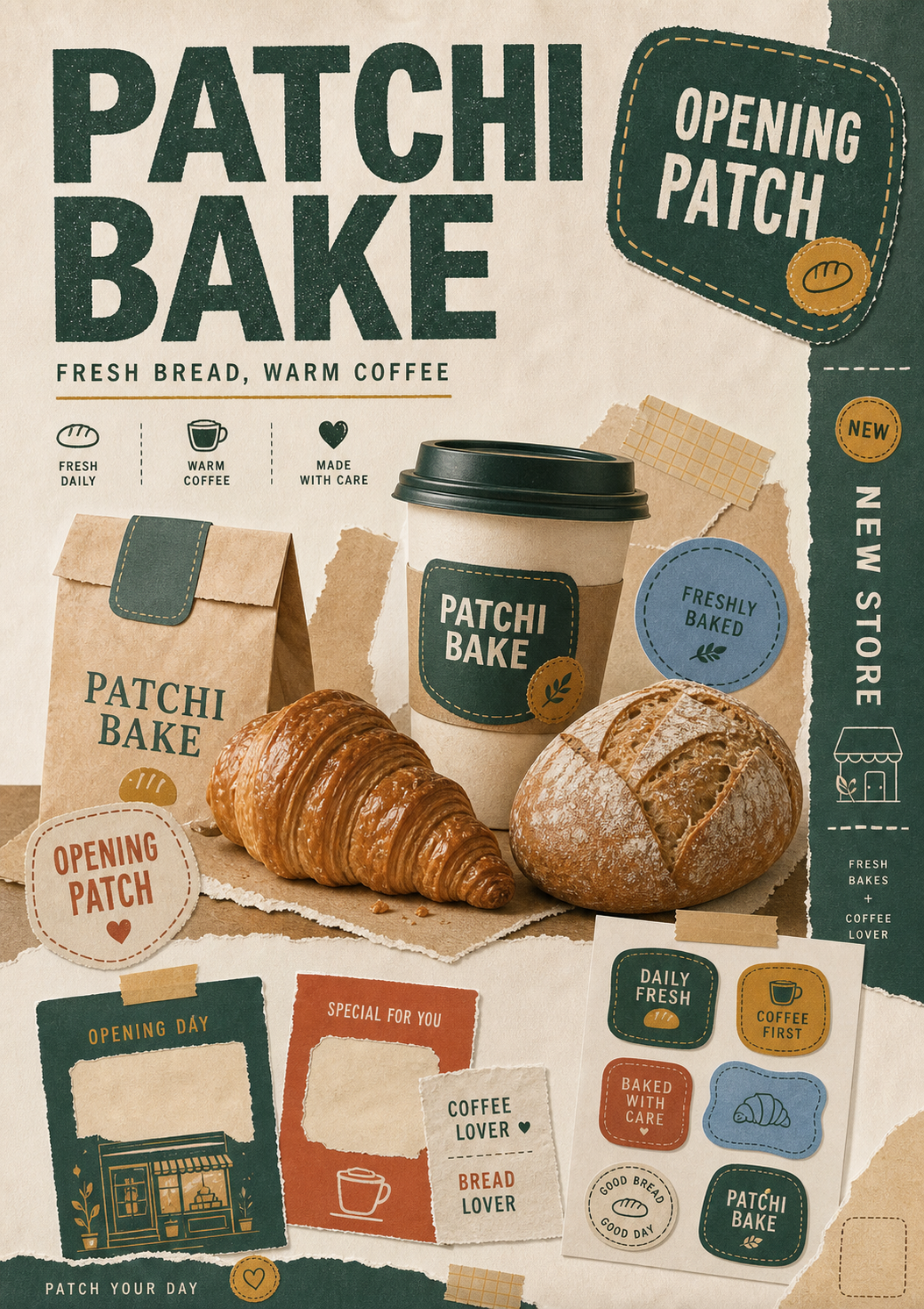 Patchi Bake 开业宣传